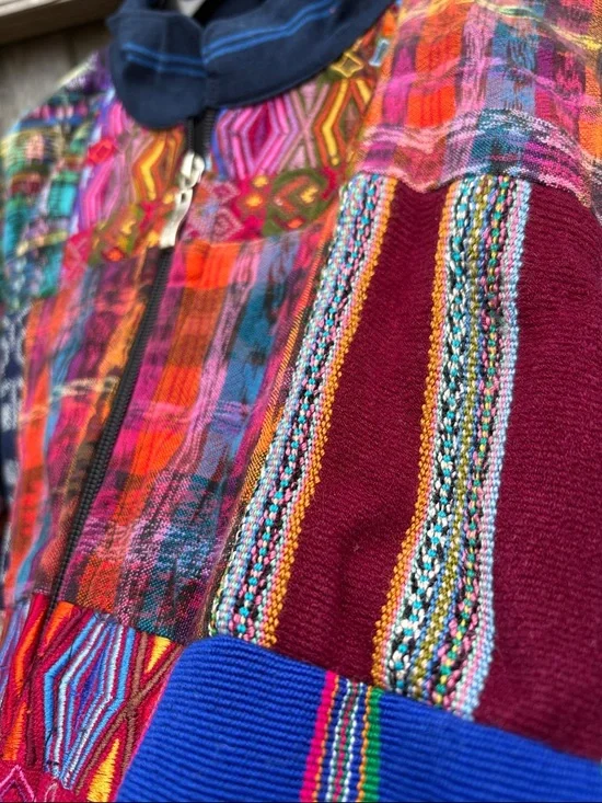 Medium patchwork zip jacket! - Picture 6 of 7